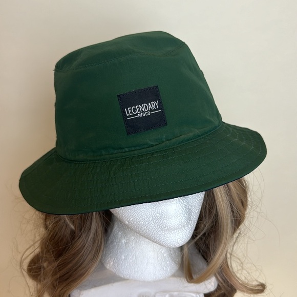Blue and Green Legendary Reversible Bucket Hat - Picture 2 of 5